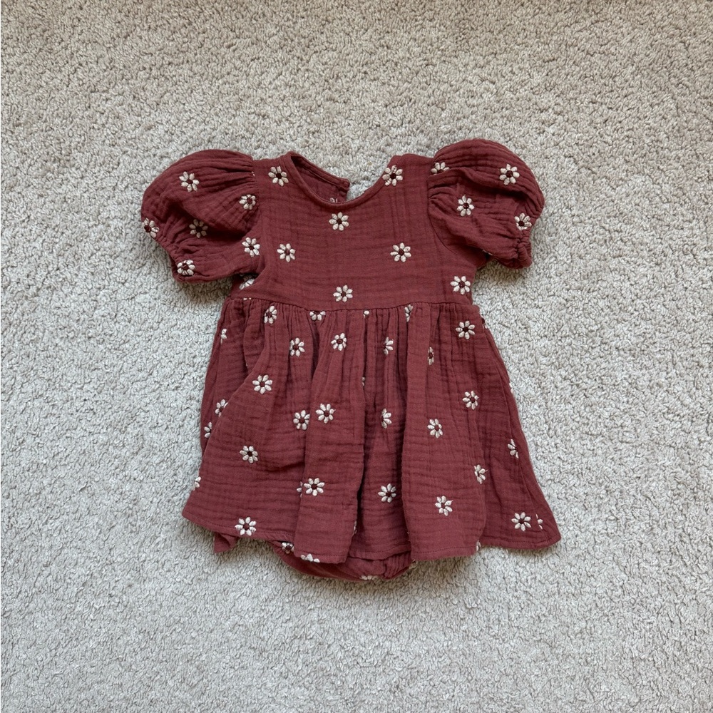 Rylee + Cru Puff Sleeve Dress